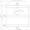 2800 Litre Underground MDPE Water Tank - Image 2